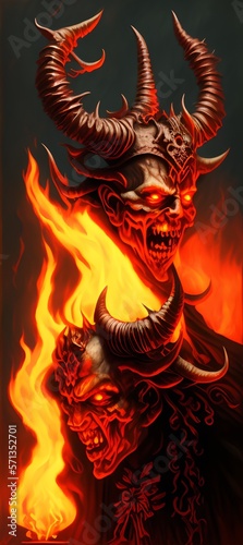 Devil, Generative AI Illustration