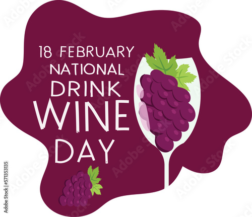 national drink wine day is celebrated every year on 22 February.

