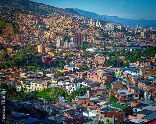 View of a latinamerican city