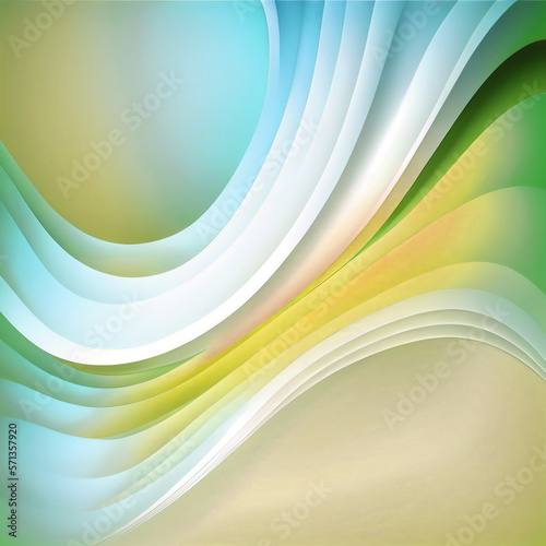 Abstract Background  Generated Art  Waves Structure  gradient waves texture design element for banner  background  wallpaper  AI generated