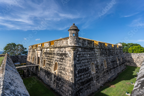 Fort of San Jose el Alto  Spanish colonial fort in Campeche  Mexico.