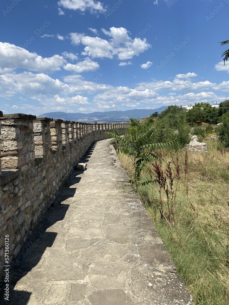 Fototapeta premium The History and Legends of Skopje Castle