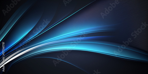Abstract blue background wallpaper. generative AI