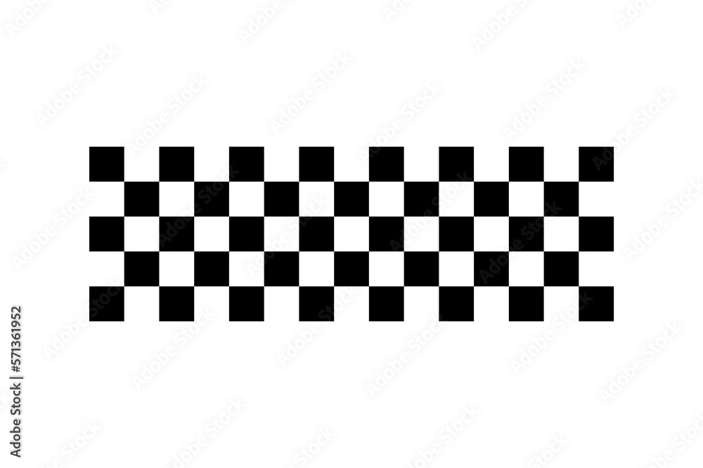 Racing flag. Race flag vector icon. Finishing flag. Vector design illustration Racing flag. Race flag vector icon. Finishing flag. Vector design illustration
