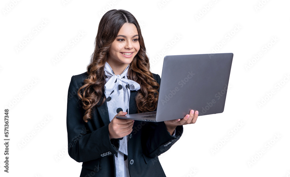 smiling teen school girl estudy isolated on white. teen school girl estudy in studio. smiling teen school girl estudy isolated on white. teen school girl estudy in studio.
