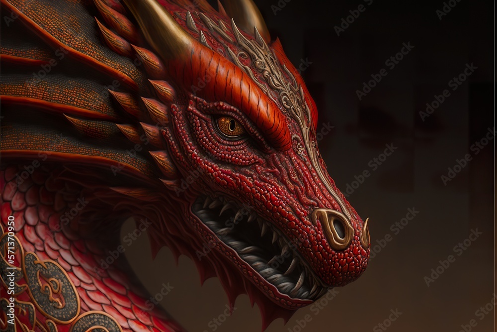 Dragon created with Generative AI Dragon created with Generative AI