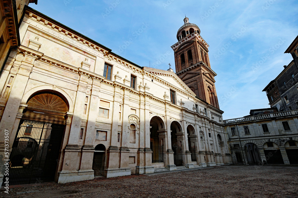 Mantua Piazza Santa Barbara Palazzo Ducale