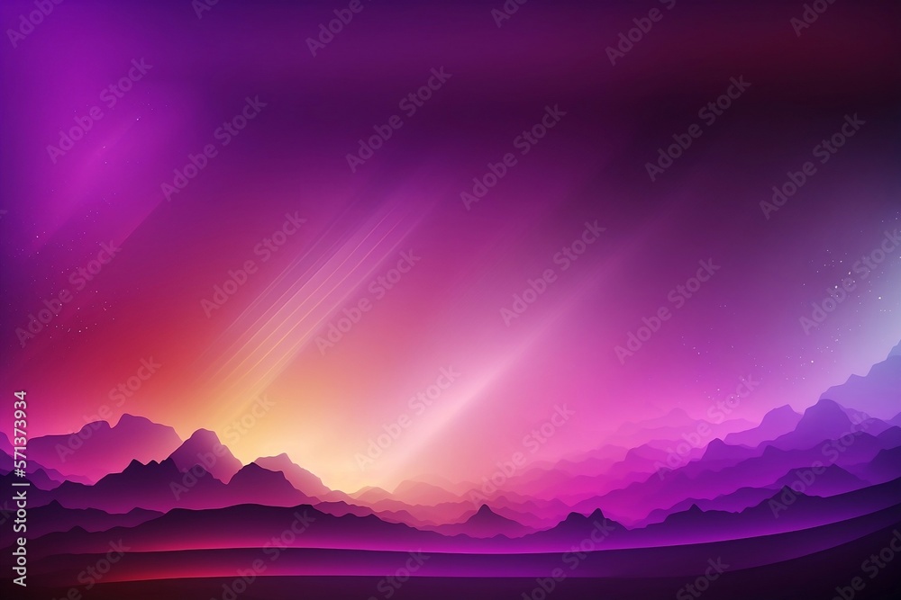 Landscape purple background