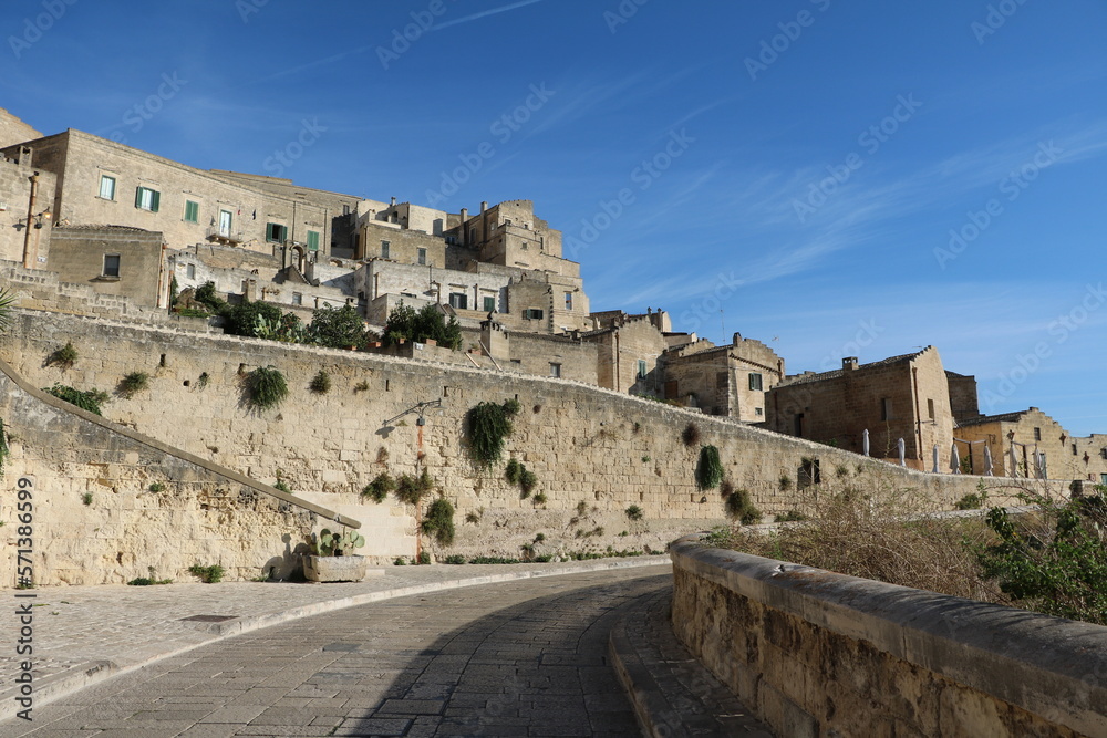 Fototapeta premium Living in Matera, Italy