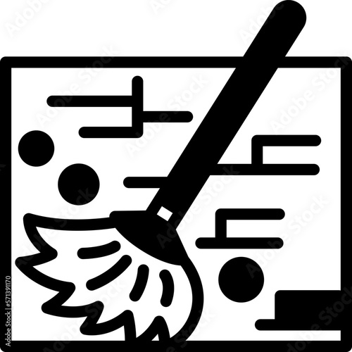sweeping  icon