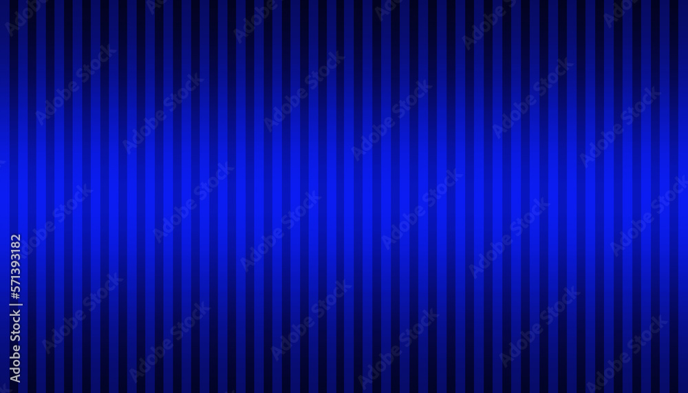 Abstract vertical striped blue gradient pattern decoration for cover, wallpaper and background