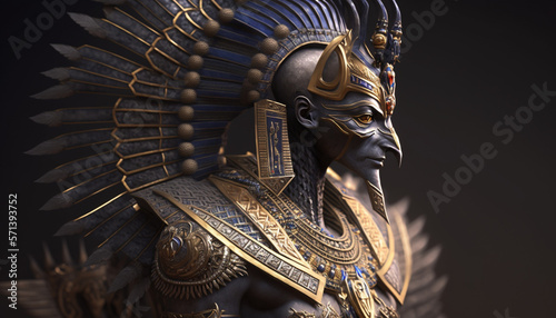 Egyptian God Osiris photo