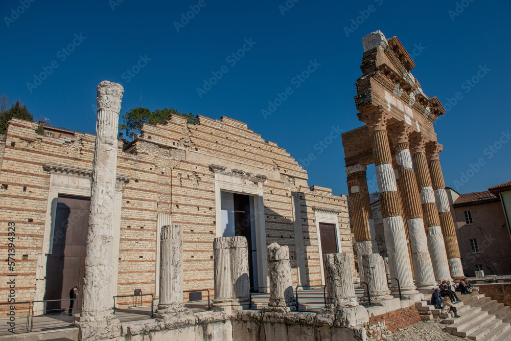 Archeology of the Roman Theater, Capitolium and the complex of Santa Giulia