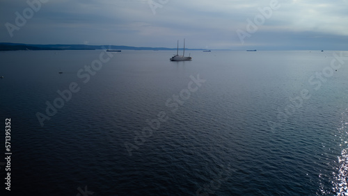 Sailing superyacht Yacht A in Trieste © Belus