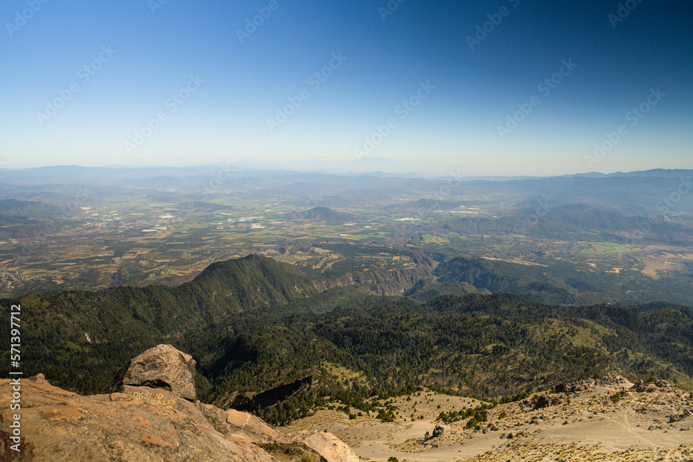 Fototapeta premium Volcan de Colima
