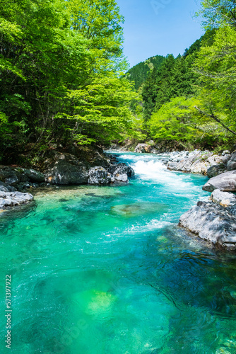 阿寺渓谷