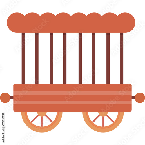 Circus Carriage Icon