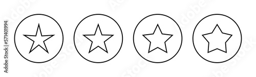 Star Icon vector for web and mobile app. rating sign and symbol. favourite star icon
