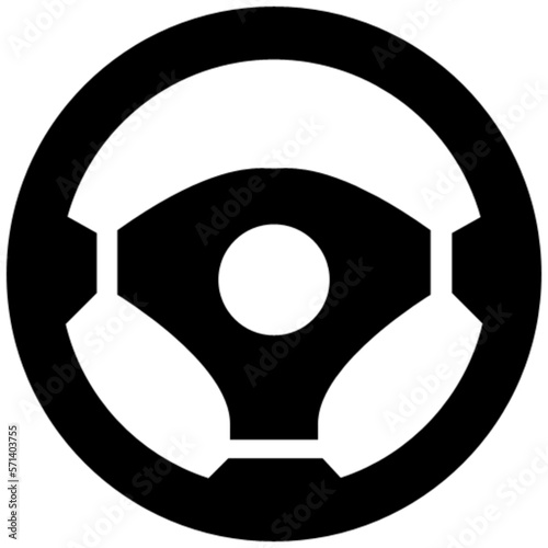 car steering vector, icon, symbol, logo, clipart, isolated. vector illustration. vector illustration isolated on white background.