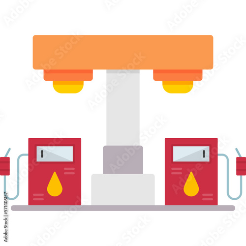 Petrol Station Icon