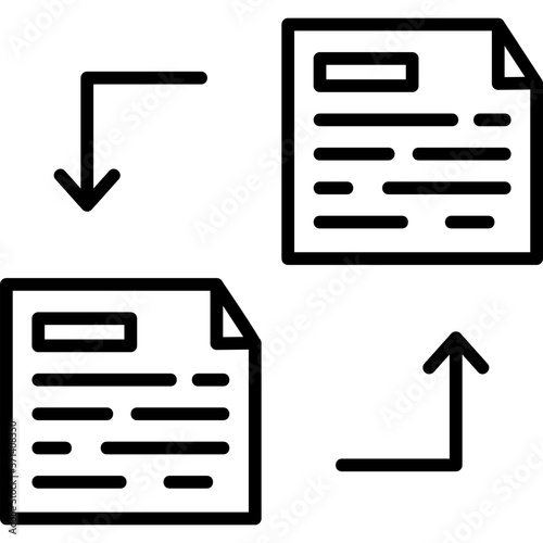 File Transfer Icon