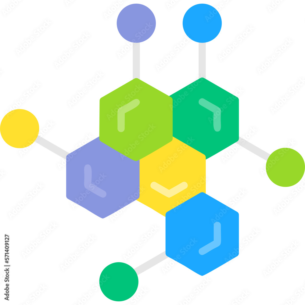 Obraz premium Molecule Icon