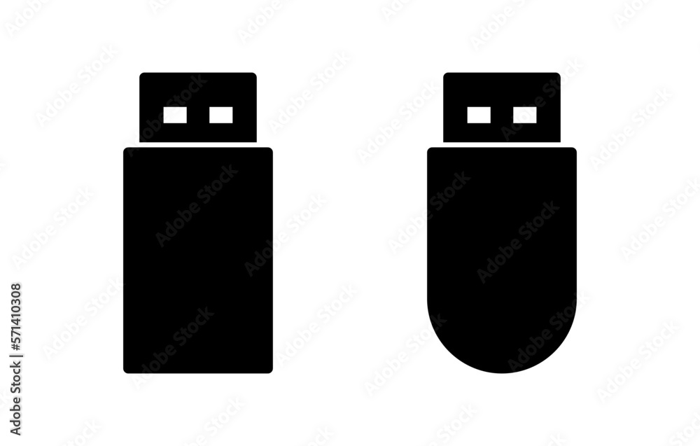 Usb icon vector illustration. Flash disk sign and symbol. flash drive sign.