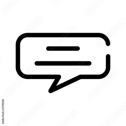 Conversation Icon Vector Symbol Design Illustration