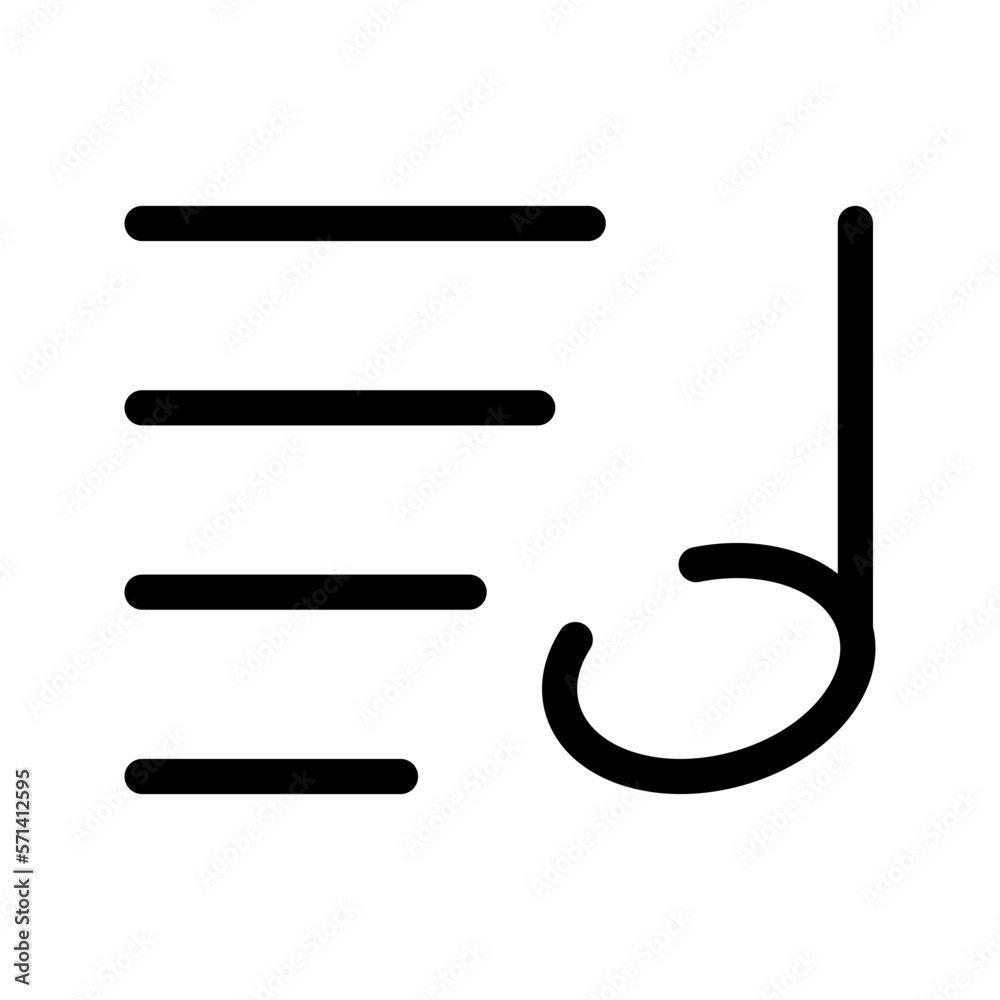 Music Playlist Icon Vector Symbol Design Illustration Music Playlist Icon Vector Symbol Design Illustration
