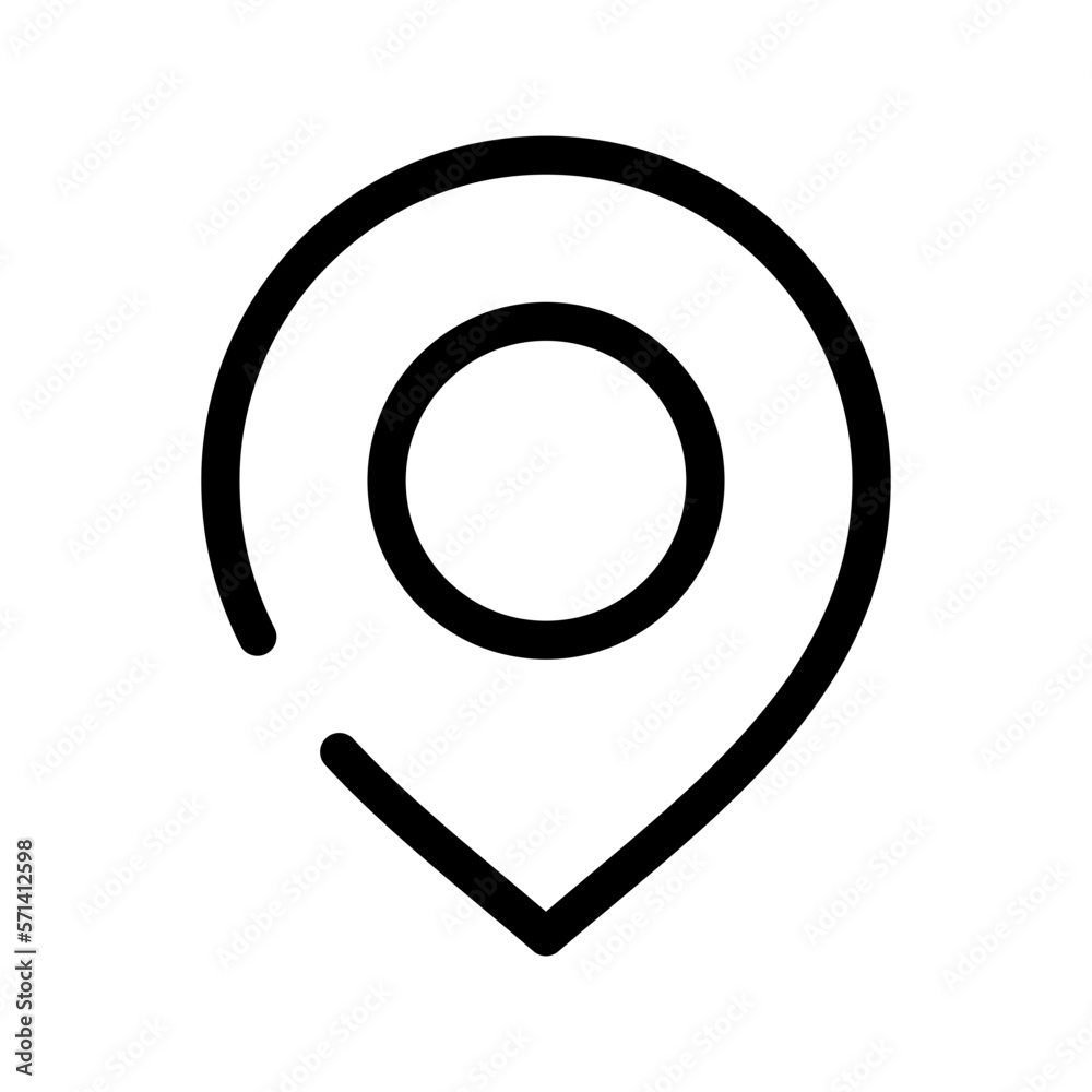 Location Icon Vector Symbol Design Illustration Location Icon Vector Symbol Design Illustration