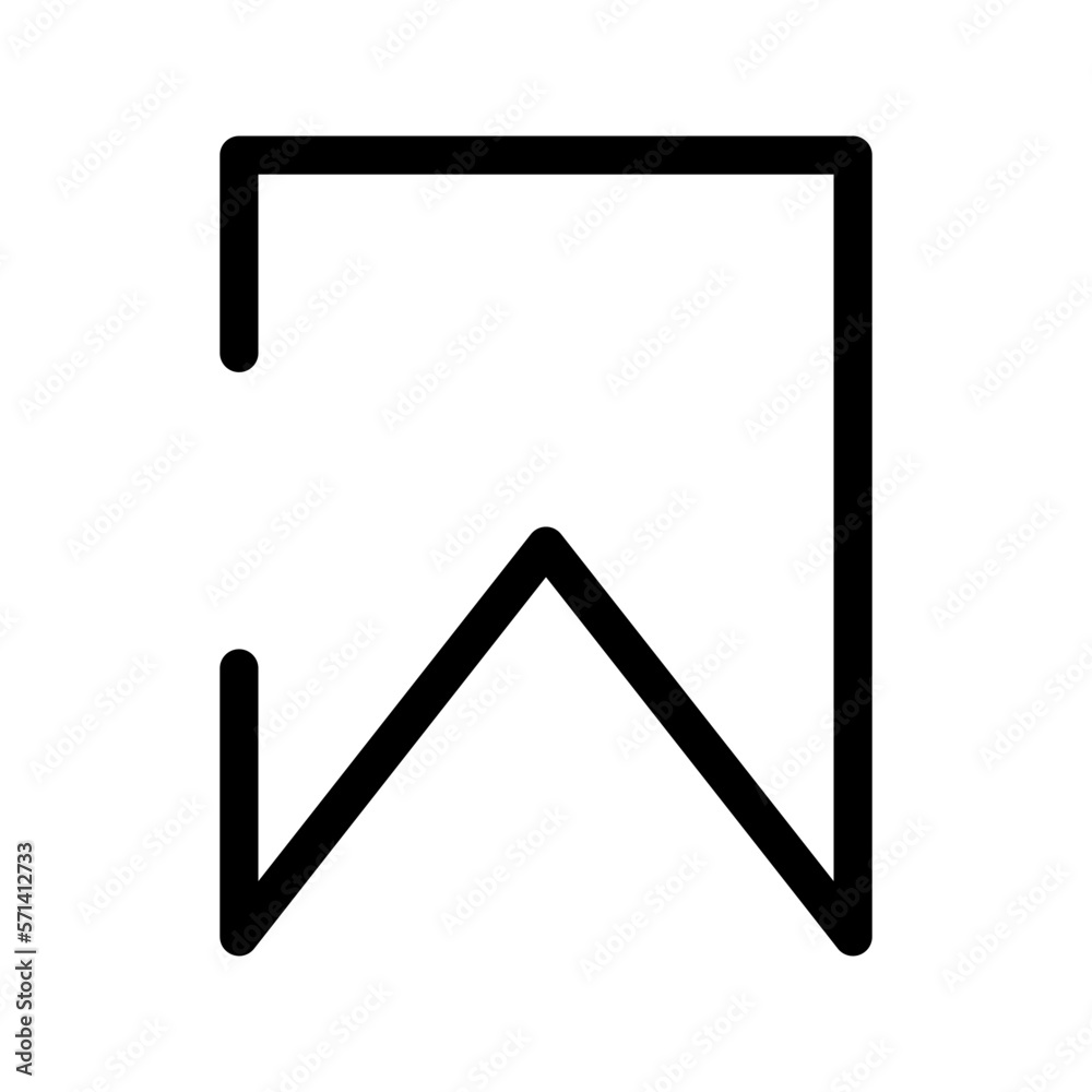 Bookmark Icon Vector Symbol Design Illustration Bookmark Icon Vector Symbol Design Illustration