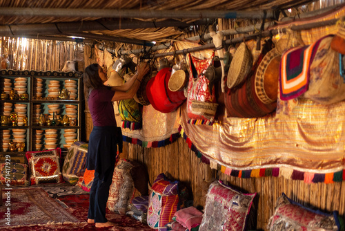 Valokuva Bedouin tent in oman