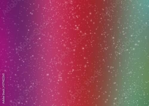 abstract colorful background with stars