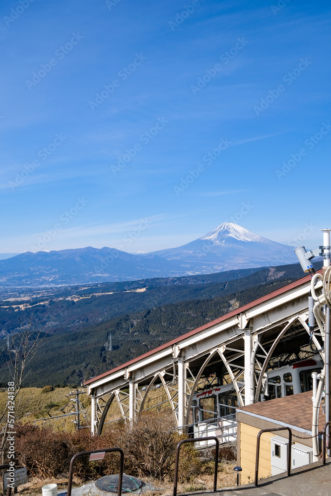 静岡県十国峠からの富士山
