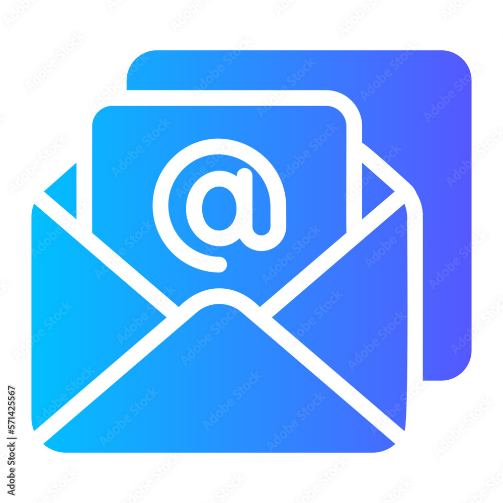 email gradient icon email gradient icon