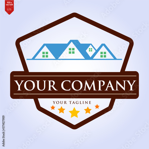 real estate logo,  logo design   photo