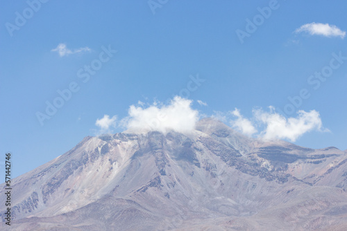 Paniri volcano in the Andes mountain range © cristian