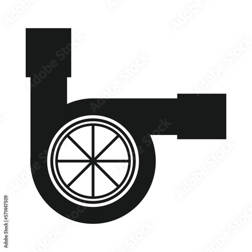Engine turbo icon