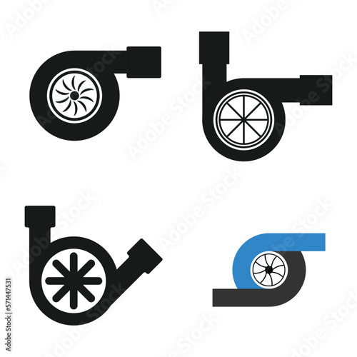 Engine turbo icon