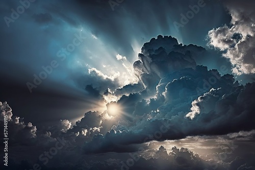 Dramatic Dusk Clouds