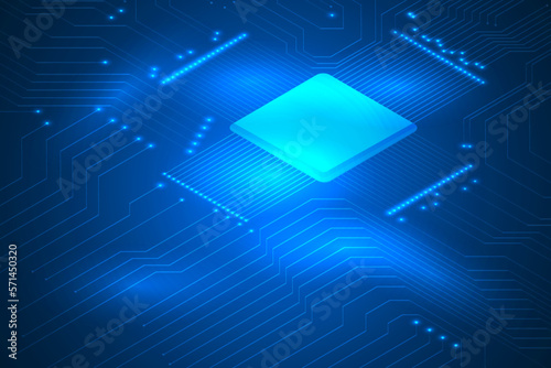 CPU performance abstract background. digital code security  technology abstract.