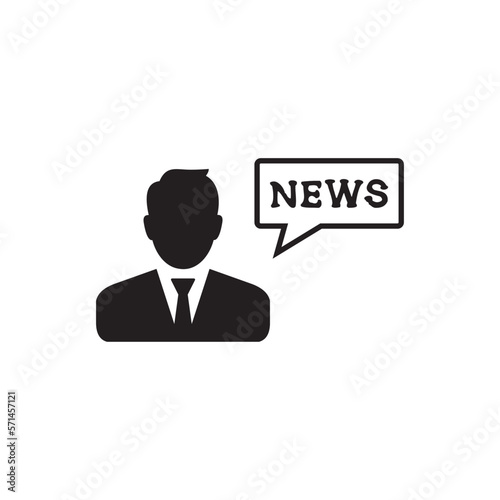 business news icon , promotion icon