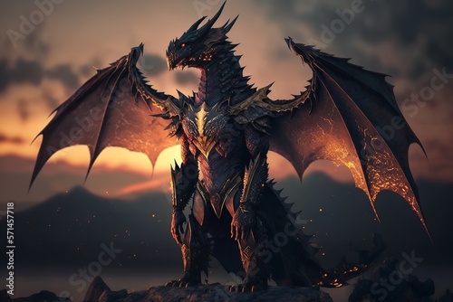 Foto Fantasy dragon