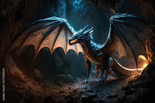 Fantasy dragon © Alexandra