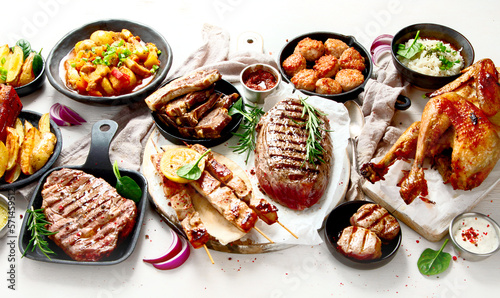 Meat main dishes