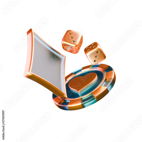 Realistic Poker and Casino Element