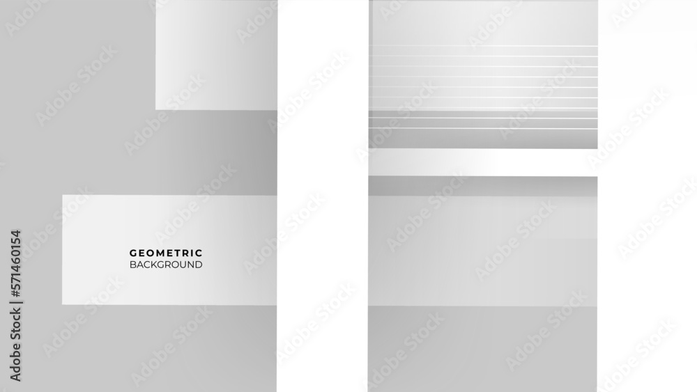 Obraz premium Light grey abstract background for design. Geometric background.