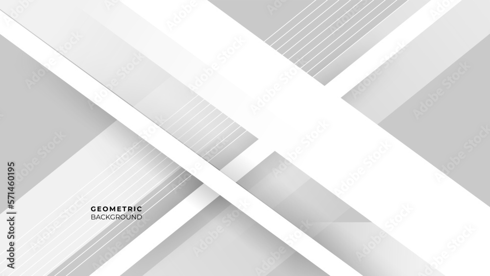 Grey and white diagonal line architecture geometry tech abstract subtle background vector. Geometric background.