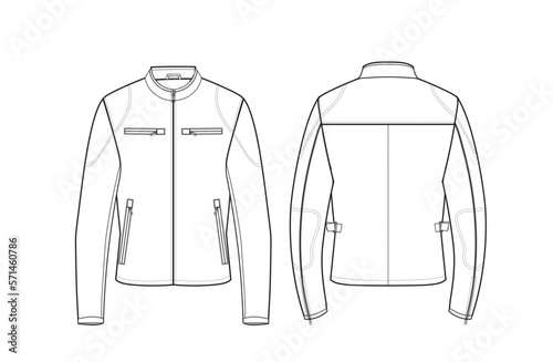 Black and White jacket