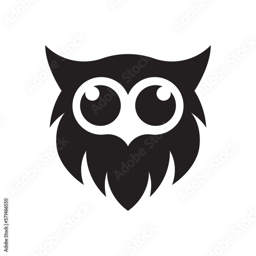 Owl logo images illustration